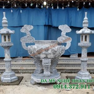 Mẫu Đỉnh Hương Đá trắng Đẹp 01