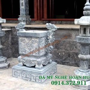 Mẫu Đỉnh Hương Đá trắng Đẹp 01