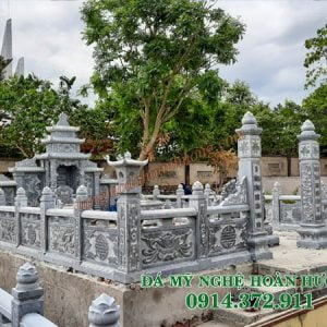 Mẫu khu lăng mộ đá đẹp 07 Mẫu khu lăng mộ đá đẹp 07