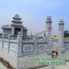 Mẫu khu lăng mộ đá đẹp 03