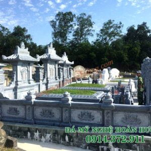 Mẫu khu lăng mộ đá đẹp 08