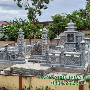Mẫu khu lăng mộ đá đẹp 08 Mẫu khu lăng mộ đá đẹp 08