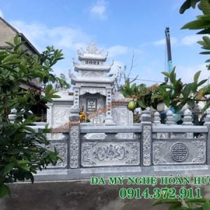 Mẫu khu lăng mộ đá đẹp 01 Mẫu khu lăng mộ đá đẹp 01