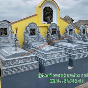 Mẫu mộ bành đá đẹp MĐ-01 Mẫu mộ bành đá đẹp MĐ-01