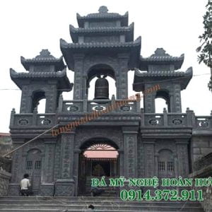 Mẫu cổng tam quan đá đẹp CĐ-06 Mẫu cổng tam quan đá đẹp CĐ-06