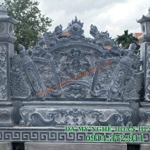 Mẫu cuốn thư đá vuông CT-03 Mẫu cuốn thư đá vuông CT-03