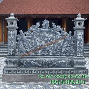 Mẫu cuốn thư đá vuông CT-03 Mẫu cuốn thư đá vuông CT-03