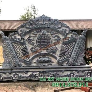 Mẫu cuốn thư đá vuông CT-03 Mẫu cuốn thư đá vuông CT-03