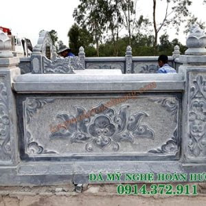 Mẫu lan can đá chạm Sen hóa LCĐ-04 Mẫu lan can đá chạm Sen hóa LCĐ-04