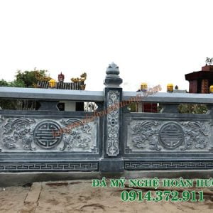 Mẫu lan can đá chạm Sen hóa LCĐ-04 Mẫu lan can đá chạm Sen hóa LCĐ-04