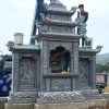 Mẫu mộ bành đá đẹp MĐ-01