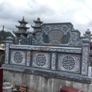 Mẫu mộ bành đá đẹp MĐ-01 Mẫu mộ bành đá đẹp MĐ-01
