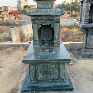 Mẫu mộ bành đá đẹp MĐ-01 Mẫu mộ bành đá đẹp MĐ-01