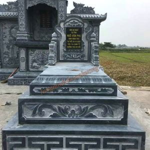 Mẫu mộ bành đá đẹp MĐ-01 Mẫu mộ bành đá đẹp MĐ-01