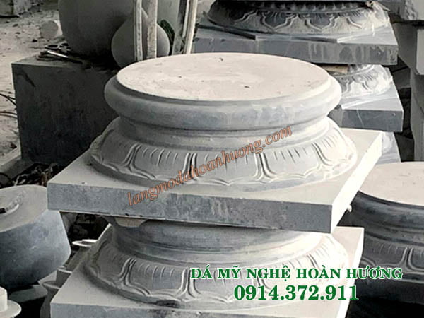 chân tảng đá, Mẫu tảng cột đá tròn, chân cột đá đẹp