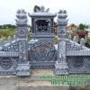 Mẫu khu lăng mộ đá đẹp 06