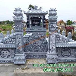 Mẫu khu lăng mộ đá đẹp 06 Mẫu khu lăng mộ đá đẹp 06