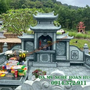 Mẫu Lăng cánh đá xanh rêu đẹp 09 Mẫu Lăng cánh đá xanh rêu đẹp 09