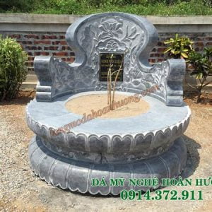 Mẫu Mộ tròn đá đẹp MĐ-18