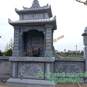 Mẫu lăng mộ đá đơn 2 đao 11 Mẫu lăng mộ đá đơn 2 đao 11