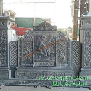 Mẫu cuốn thư đá đẹp có cột CT-10 Mẫu cuốn thư đá đẹp có cột CT-10