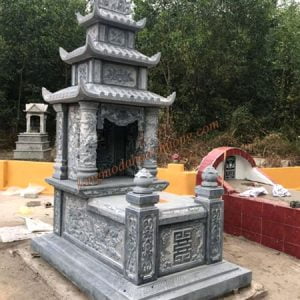 Mẫu mộ đá 3 đao mây MĐ-25 Mẫu mộ đá 3 đao mây MĐ-25