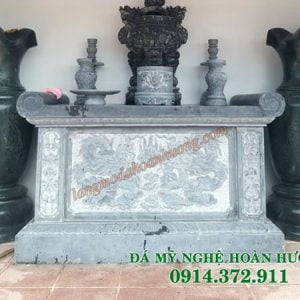 Mộ đá tam cấp đơn giản giá rẻ MĐ-31