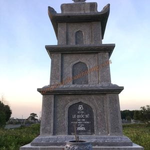 Mẫu Lăng thờ cánh đá xanh rêu đẹp 16