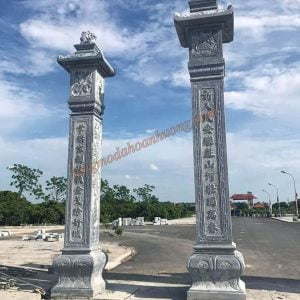 Cột đồng trụ đá - Cột Cổng đá đẹp 07 Cột đồng trụ đá - Cột Cổng đá đẹp 07