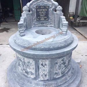 Mẫu mộ tròn đá nhỏ đẹp MĐ-36 Mẫu mộ tròn đá nhỏ đẹp MĐ-36