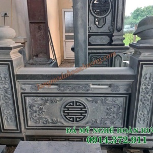 Mẫu lan can đá chạm Chữ Thọ đẹp LCĐ-10 Mẫu lan can đá chạm Chữ Thọ đẹp LCĐ-10