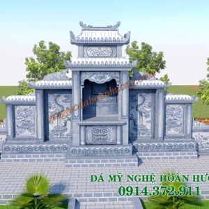 Thiết kế Mẫu Lăng cánh đá đẹp 16