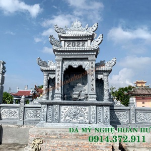 Mẫu lăng thờ đá đẹp 32