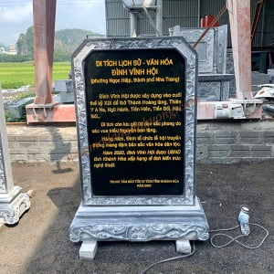 Bia đá di tích lịch sử văn hoá 15