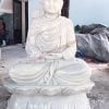 Mẫu tượng phật đá trắng TĐ-11