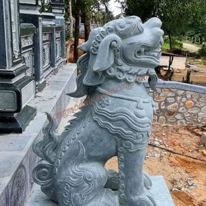 Tượng chó đá - Con nghê đá Việt 05