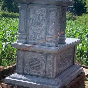 Mẫu mộ đá 1 mái vòm đẹp MĐ-60