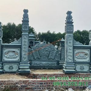 Mẫu cổng tứ trụ đẹp cho Khu lăng mộ CĐ-21