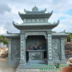 Mẫu lăng mộ đạo đá đẹp 44