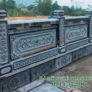 Mẫu lan can đá chạm sen hóa LCĐ-24 Mẫu lan can đá chạm sen hóa LCĐ-24