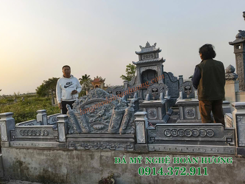 Công trình khu lăng mộ đá nhỏ tại Kim Sơn