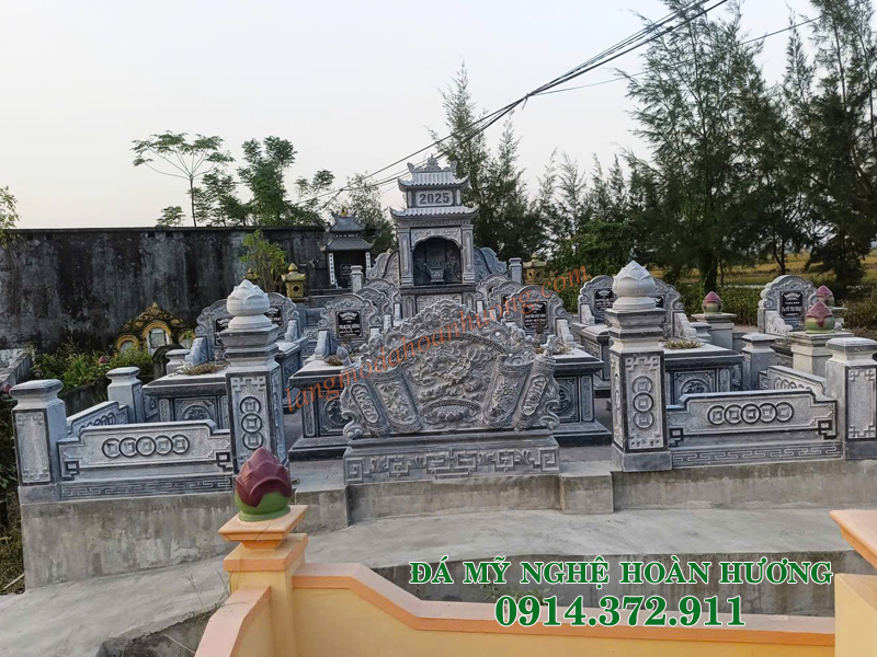 Công trình khu lăng mộ đá nhỏ tại Kim Sơn