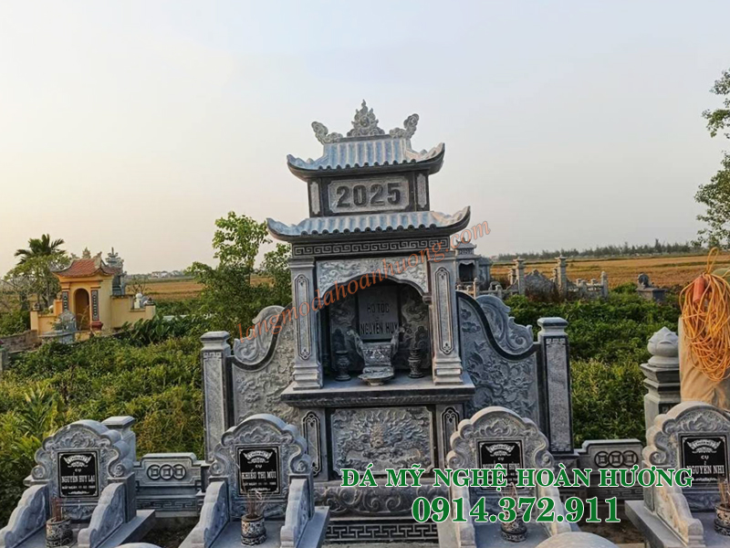 Công trình khu lăng mộ đá nhỏ tại Kim Sơn