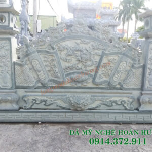 Mẫu cuốn thư đá chạm rồng cuốn thủy CT-24