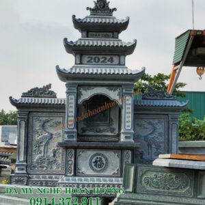 Mẫu lăng cánh đá 3 mái 51